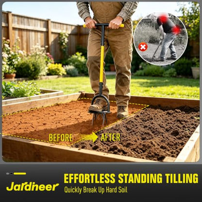 Jardineer Hand Till Cultivator, 2 Pack Garden Claw Set