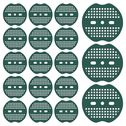 300 Pcs Landscape Staple Gasket Garden Landscape Staples Washer Pad Yard Pins Pad for Outdoor Weed Barrier Fabric Yard Tent (Green)