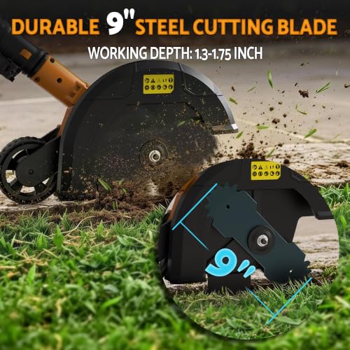 Brusless Lawn Edger Compatible with Dewalt 20V Max Battery (No Battery)