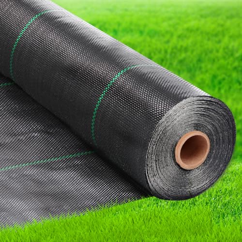 Premium 6 OZ Pro Garden Weed Barrier Landscape Fabric Heavy Duty, 3‘ X 250‘ Weed Barrier Fabric Durable, Lightweight, Eco-Friendly and Easy to Install. - size: 3‘ X 250‘