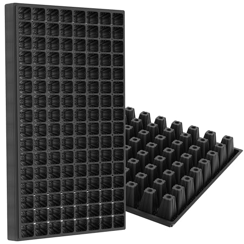 Gardzen 10 Pack 128 Cell Seed Starter Trays - size: 128-Cell