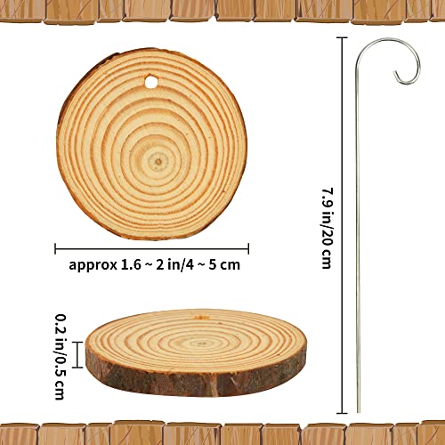 Temlum Wooden Plant Labels for Indoor & Outdoor Plants, 50pcs - color: Wood 50pcs