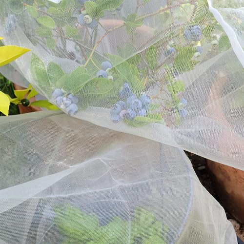 Fruit Tree Protection Bags 4.5x6 FT | Pack of 4 Garden & Insect Netting - size: 4.5 x 6.0 FT