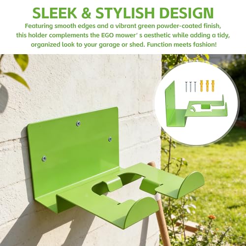 Wall Mount Power Tool Organizer, Storage Rack for EGO Weed Eater & Trimmer - color: 2 Pack