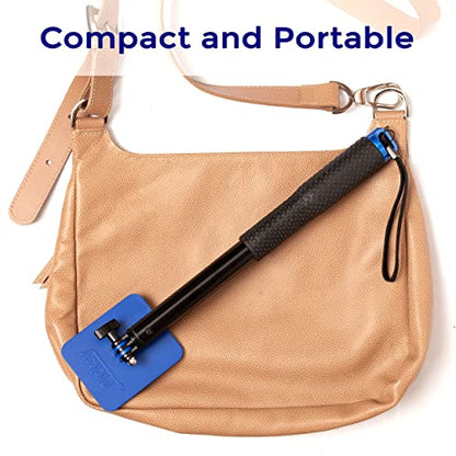 Extendable Reacher Tool – 39” No‑Bend Sticky Pad Grabber for Seniors & Mobility Support – Compact Pickup Tool for Small Items