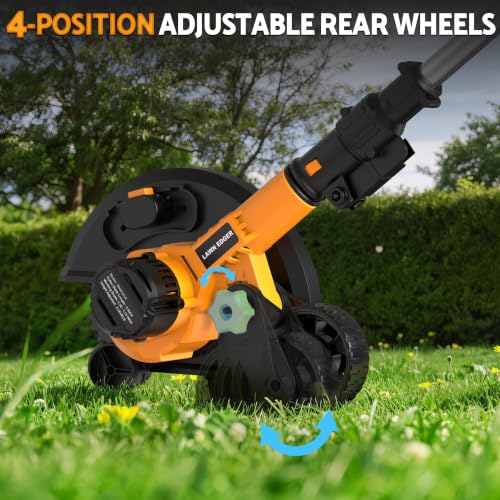 Brusless Lawn Edger Compatible with Dewalt 20V Max Battery (No Battery)