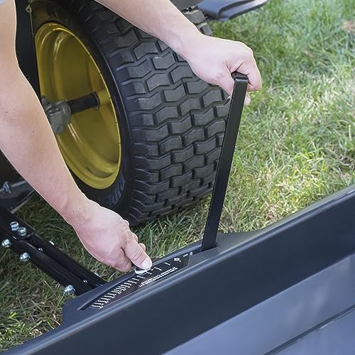 Agri-Fab Tow Behind Spiker Seeder Drop Spreader for Seed, Fertilizer, Salt and Ice Melt, 100 lb Capacity with 32 In Working Width - style: 100 lb. Tow-Behind Spiker/Seeder Spreader