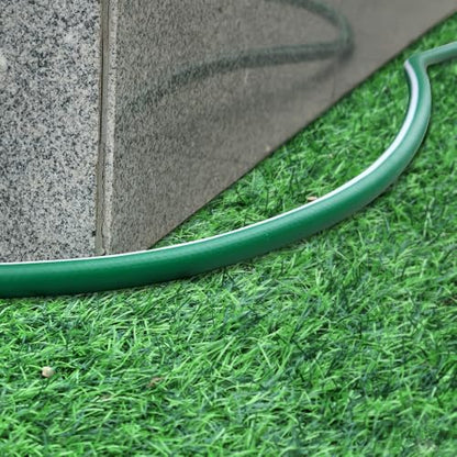 Short Garden Hose 8 ft – Hybird Water Hose Leader - Small Hose Extension, Lightweight Hose Extender for Lawn Watering, Car Washing - Burst 500 Psi (Green, 8 FT) - size: 8 FT