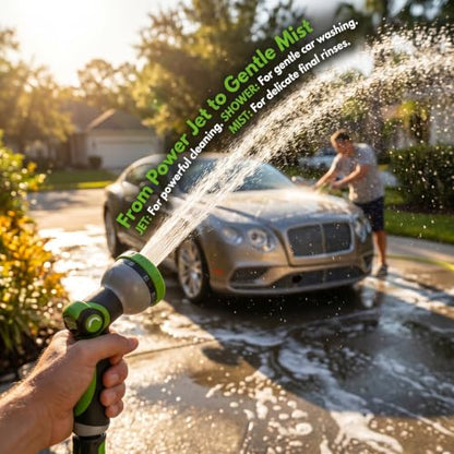 Garden Hose Nozzle hose sprayer nozzle with 10 Adjustable Spray Patterns