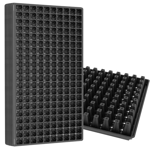 Gardzen 10 Pack 200 Cell Seed Starter Trays - size: 200-Cell