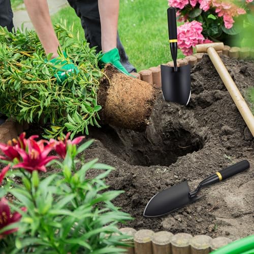 20 Pcs Garden Trowel with Resin Rubberized Handle, Broad Trowels - size: Broad Trowels