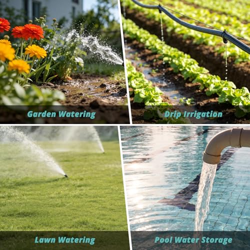 QUOBAS Brass Sprinkler Timer, Programmable Water Hose Timer for Garden Hose - size: Interval Program 2 Zone