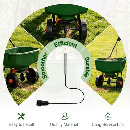 Spreader Control Cable Compatible with Scotts Turf Builder EdgeGuard DLX - size: DLX