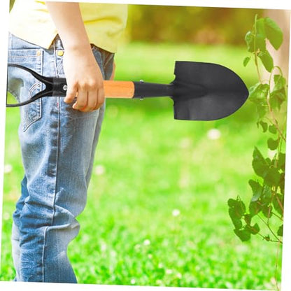 ORFOFE Flower Shovel Heavy Duty Gardening Trowel for Flower Planting Soil Loosening and Digging Hand Digging Garden Tool with Ergonomic Grip for Vegetable Beds Camping and Beach Use
