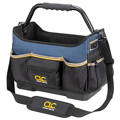 CLC Work Gear PB1580 15" Molded Base Open-Top Toolbox, Black - style: 15-Inch Toolbox