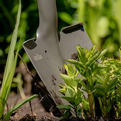 Radius Garden 25811 Pro-Lite Carbon Steel Floral Shovel, Red - style: Floral Shovel