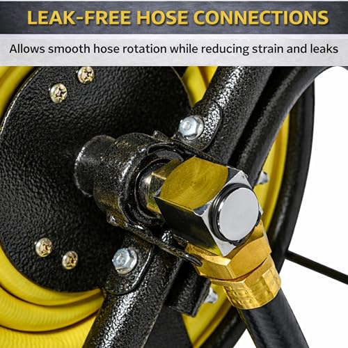 2-Wheel Garden Hose Reel Cart, Residential Duty Hose Reel,175ft Capacity - size: 175ft Residential Duty Hose Capacity