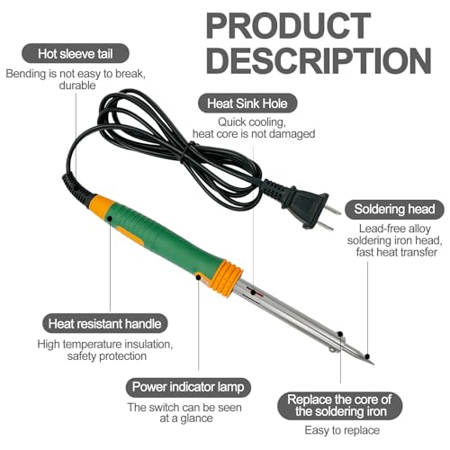 DIY Plastic Pots for Plants,Small Plant Pots Perforator for Home Use,Flowerpots Drilling,Add Drainage Holes to the Flower Pot,Soldering Iron,Planting Tools for Indoor and Outdoor Garden Plants.