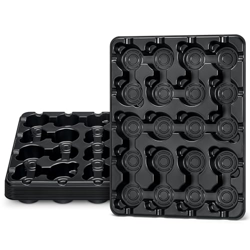 homenote 10 Pack 20 Cell Seed Starter Trays Compatible with 3 Inch Pots - size: 3 Inch, style: 10 Pack Seed Starter Tray