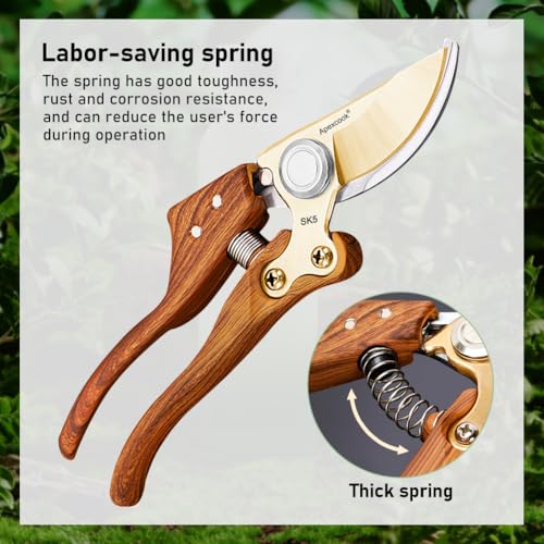 Garden Shears Handheld PruningShears for Heavy DutyErgonomic GardeningTools - style: Modern Garden Scissors