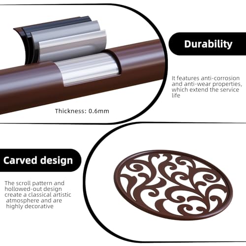 2 Tier Heavy Duty Rolling Plant Stand, 2 Pack Coffee - color: 2 pack coffee