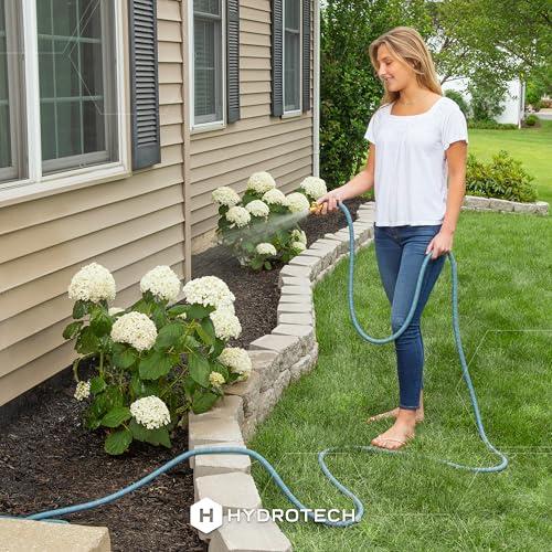 HydroTech 25 ft Expandable Burst-Proof Garden Hose, 5/8 in Diameter - size: 25 Feet