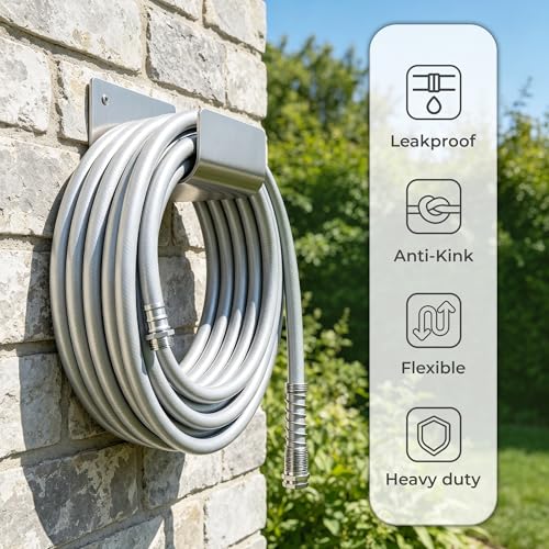 6 ft Leader Hybrid Garden Hose 5/8”, Greens Word, Male to Female Fittings - size: 5/8 in. x 6 ft.