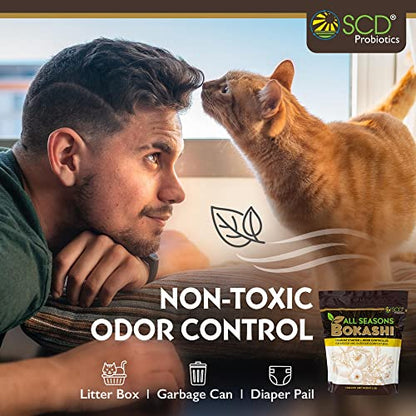 SCD Probiotics Bokashi Compost Starter, Accelerator, Odor Reducer - 6 lb - size: 6.6 lb (3 Pack)