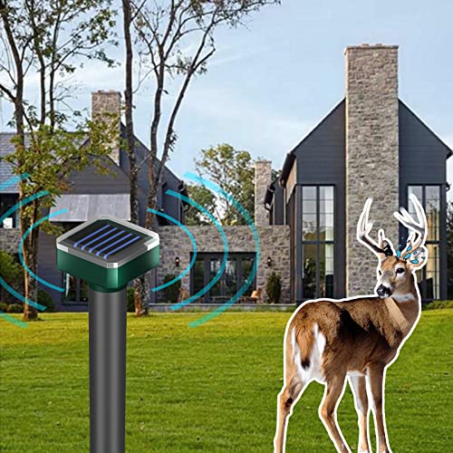Effective Solar Deer Repellent Outdoor