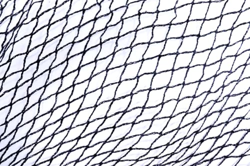 Green Vista 1/2 Inch Commercial Quality Bird Barrier Netting 20x10 Feet - Protects Vegetables, Fruit Trees, Berry Shrubs, Flowers - Small Mesh Size, Heavy Duty, UV Resistance, Steel Stakes