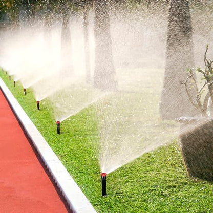 24 Pieces Variable Arc Nozzle, Replacement Pop-up Sprinkler Heads Compatible with Most of Adjustable Pop Up Sprinklers Spray Head for Garden Lawn Irrigation High Efficiency (6AN, 10AN, 12AN) - size: 6AN, 10AN, 12AN