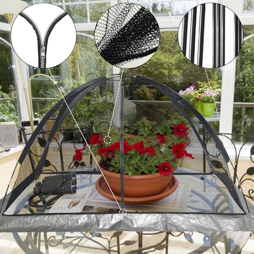 7 x 5 ft Pond Cover Dome Net for Garden Water Features - style: 5×7