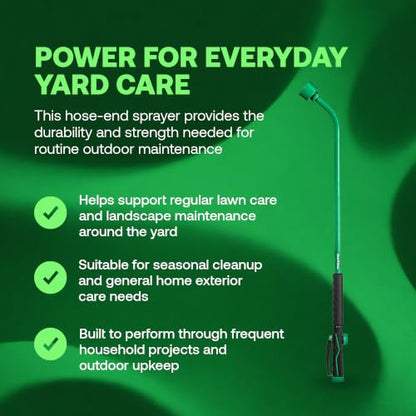 Rain Bird TRNZLWAND36 Watering Wand Garden Hose Nozzle, 36 Inch - size: 36 Inches