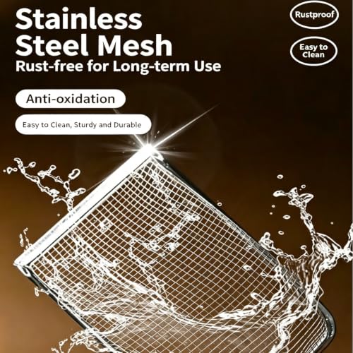 3PACK Gardening Soil Sifter, Rust-Proof Garden Sifters Tool
