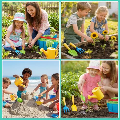 FITNATE Kids Garden Tools Set,6 PCS, Aged 3+
