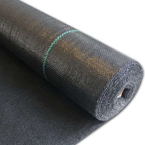 Vapor Barrier Supply - 3.2oz Premium Landscape Fabric Heavy Duty - (3' x 200') - Commercial Grade Landscape Fabric, Woven Landscaping Fabric, Ground Cover for Gardening, Farming, Agriculture - size: 3' x 200'