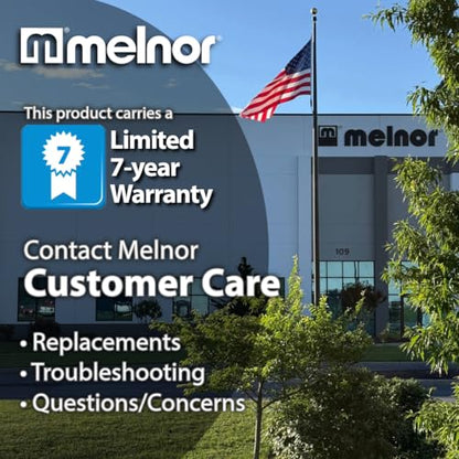 Melnor 65139AMZ AquaTimer Digital Hose Timer, 2-Zone Programmable Watering Timer, Quick Connect Bundle, Black, Yellow