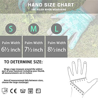 Gardening Gloves for Women, Thorn Proof Garden Gloves Yard Glove - size: Medium (Pack of 1)