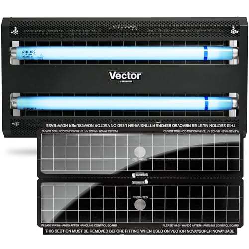 Catchmaster Vector 30 Black Commercial UV Fly Light Trap, 1,500 Sq Ft - style: 30W Black