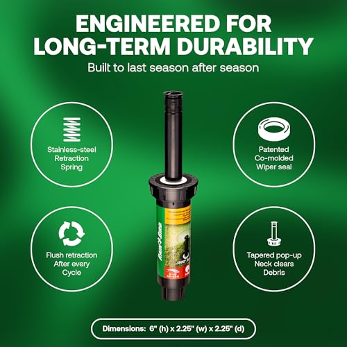 Rain Bird 1804VAN 1800 Series Professional - 4 Inch Pop Up Sprinkler Head - size: 4 Inch