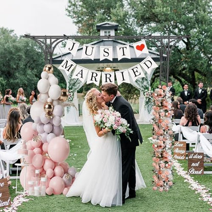Heavy Duty Garden Arch Trellis 7FT Wedding Arch Backdrop Stand Garden Arbor