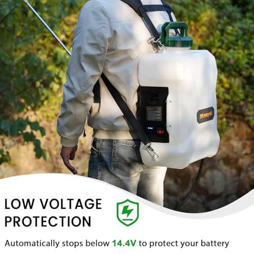 3Gal Lawn Garden Backpack Sprayer Compatible with Makita 18V Battery