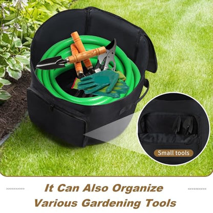 Garden Hose Holder storage bag, Hose pot protection bag, Storage bag for Garden tools, RV Hose Storage Bag, water hose holders bag for outside or inside, Storage bag for garage, warehouse
