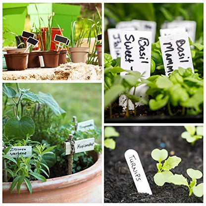 Mr. Pen- Garden Markers, Black, 4 Pack, Plant Markers - color: Black Garden Markers