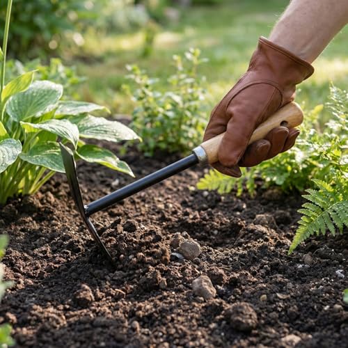 2 Pack Garden Trowel Hand Trowel for Planting Digging Weeding Transplanting and Loosening Soil Ergonomic Handle Small Shovels for Gardening Patio and Outdoor Use