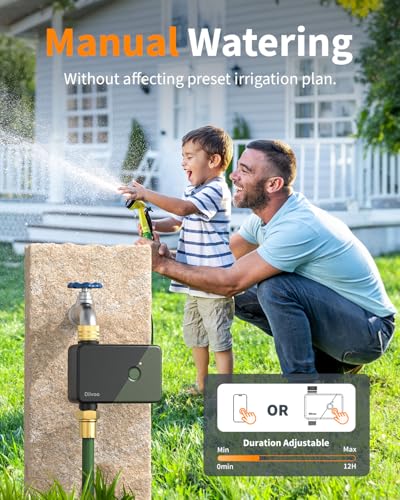 Diivoo Brass WiFi Water Timer - size: 1 Outlet