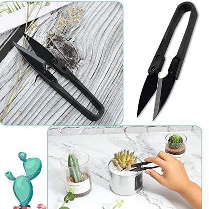 16pcs Bonsai Pruning Scissors Mini Garden Clippers Pruning Shears for Bud