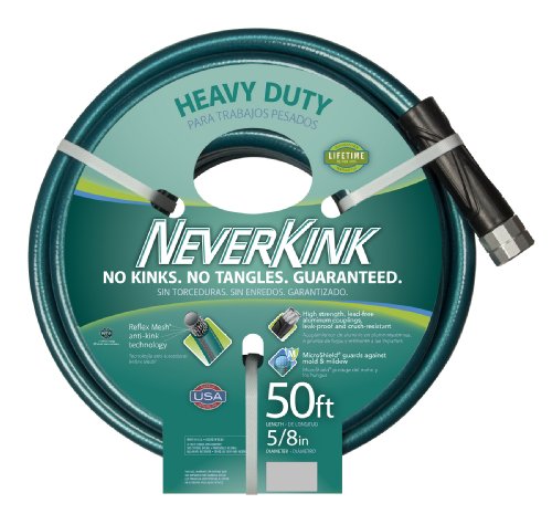 Teknor Apex 100519499 NeverKink 8615-50, Heavy Duty Garden Hose, 5/8-Inch by 50-Feet