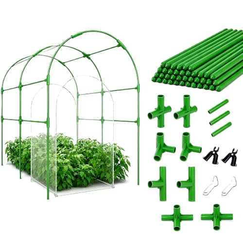 Modular Garden Hoop Extension Kit, Expandable Frame for Garden Cover
