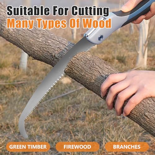 15 Inch Pole Saw Blade Compatible with Fiskars Pruning Saws and Tree Pruners, Pruning Saw Blade with Power Tooth Design